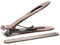 SZQHT, Coupe-ongles avec ouverture à mâchoire ultra large, coupe-ongles pour manucure incarnée, kit de pédicure, hommes et femmes (bronze)
