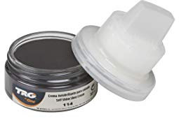 TRG Leather Cream Shoes For Bags, Nourishment and Care, 1.7 fl.Oz, 114 - Light Grey, 1.7 fl.Oz