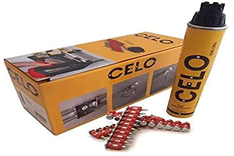 Celo Premiumnagel Force ONE - Stahlnägel XHA 3x22 + Gaskartusche - 800 Nägel