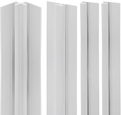 Schulte D1901121 04 Decodesign Profilset, Alpinweiß, 210 cm
