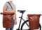 Gusti Gepäckträgertasche Leder - Miquel I. für Gepäckträger Fahrradtasche Hinterradtasche Fahrrad Tasche Umhängetasche 16L Damen Herren Braun Leder
