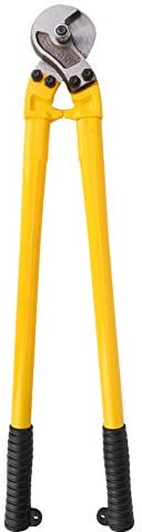 Cutting Plier, 24In Heavy Duty Sharp -Slip Handle Design Carbon Steel Cable Cutter, for Wire Cable(Wire Rope Cutter)