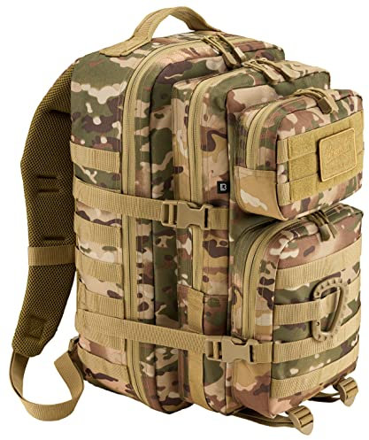 Brandit US Assault Rucksack Tactical Camo Large