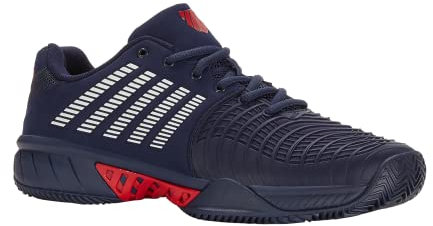 K-Swiss Performance Herren Express Light 3 HB Tennis Shoe, Peacoat/Mars Red, 44.5 EU