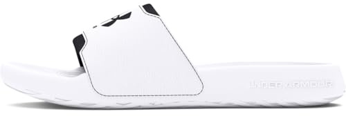 Under Armour Men's Ignite Select Slide Sandal, (101) White/White/Viral Blue, 11 UK