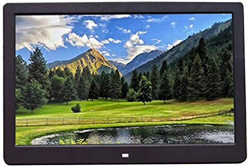 13-Zoll-Hochauflösender Digitaler Bilderrahmen Mit Touch-Taste, Elektronisches Fotoalbum Für Das Büro, Elektronischer Bilderrahmen, Zeitschaltuhr (Schwarz)