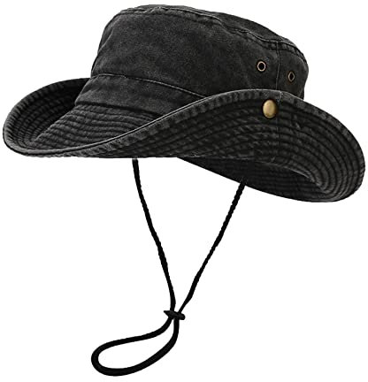 Qixiu Fischermütze Strand Fischerhüte Sommer Sommer Bucket Hat Angeln Wandern Anglerhut Fischerhut trendig leicht Hut Muss Have Sonnenschutz