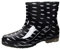 Stivali Pioggia Donna Impermeabile Leggeri Stivaletti Gomma Donna Antiscivolo Stivali in Gomma Donna Allagamento da Lavoro Ankle Boots Antipioggia Antivento Stivale Giardino Giardinaggio Outdoor