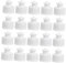 HOMSFOU Bulk Water Bottles 20Pcs sports bottle cap Sealing Bottle Caps push- replacement lid spill bottle Push Pull Caps For Bottles plastic push pull caps white child milk appendix