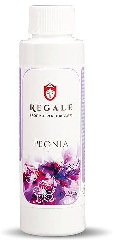 Regale, Profumatore Bucato Lavatrice, Lunga Durata Super Concentrato, Profuma biancheria Tessuti e Asciugatrice (Peonia, 500 ml)