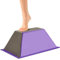 Poen Stunt-Trainingsständer Cheerleading Balance Trainer Cheer Flyer Stand Balance und Flexibilität Trainer für Flexibilität Rumpfkraft und Konditionierung fördert Kinder Erwachsene (Lila)