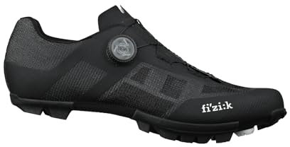 Fizik Men's Vento Proxy Carbon Mountain-Biking-Shoes, Schwarz, 6-6.5