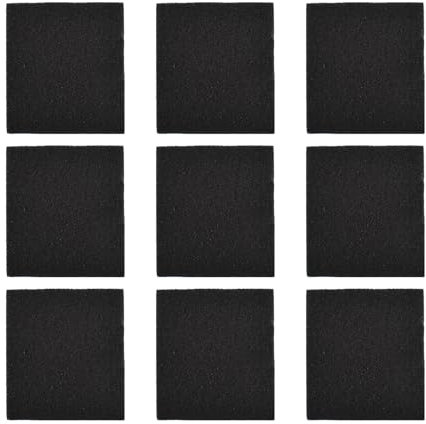 9 Stück Katzentoilette Aktivkohlefilter Schwarz Carbon-Geruchsfilter Katzenklo Mit Deckel Aktiviert Katzenklo Filter Geruchsfilter Katzenklo füR VollstäNdig Geschlossene Katzentoilette und Pfannen