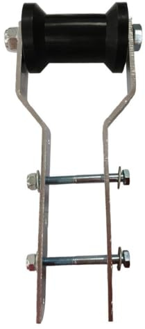 rockible Support de Rouleau de quille réglable, Assemblage de remorque de Bateau, Accessoire d'absorption des Chocs, Support de Bateau Robuste en métal et