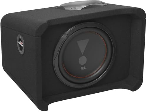 JBL Club 1000P Passive Subwoofer Auto – Enorm Kraftvolle Bass Box – Passiver Gehäuse Subwoofer fürs Auto Radio mit Harman Kardon Slipstream-Port-Technologie, 10 Zoll Subwoofer Auto Set 1000 Watt