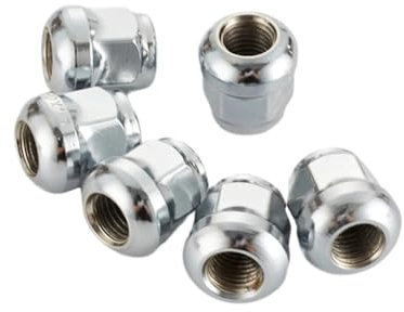 YUQIWANG(レインキのお店) 4x Tapacubos for tuercas de rueda de coche, tapacubos tipo cono de bellota, tapacubos for tornillos de carreras, tuercas antirrobo