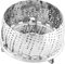 VIOKS Silit 2131280965 - Vapore per cottura a vapore, 185 mm, in acciaio inox, per pentole e pentole a pressione, pieghevole, lavabile in lavastoviglie