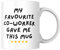Wanky Candles Favourite Co-Worker Mug - Funny Colleague Gift, Office Banter Coffee Cup