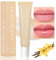 Ledeak Summer Lip Butter Balm, Lippenbalsam Mit Butter, Feuchtigkeit Lippenpflege Lip Gloss, Glänzender Lipgloss, Feuchtigkeitsspendender Lippenbalsam für Männer Frauen (01# Vanille)
