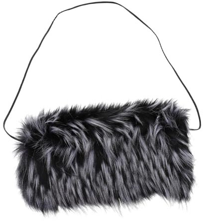 Toddmomy Winterliches Faux Pelz Handwärmer Kissen Für Frauen Flauschige Armwärmer Elegantem Design Für Kalte Tage Und Gemütliche Abende