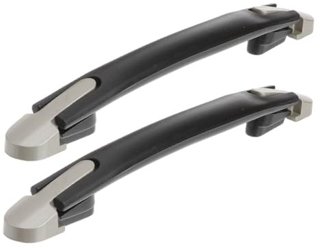 Beavorty 2pcs Suitcase Handle Replacement Luggage Handle Extender for Travel Bags Ergonomic