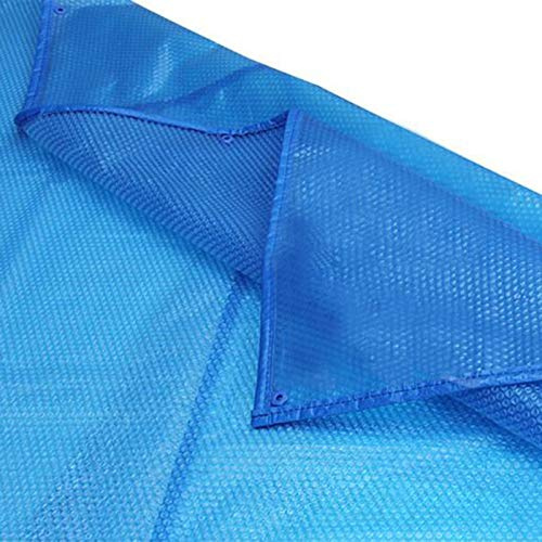 HSIRYAOHD Bâche de piscine solaire, bâche de chauffage rectangulaire avec œillets, pour piscine creusée/jacuzzi/spa (taille : 4 m x 8 m)