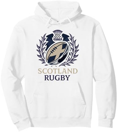 Rugby Schottland Weiblich Sport Rugby Damen Schottische Distel Pullover Hoodie