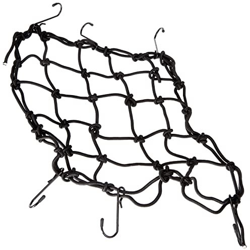 Prophete Gepäckträger-Netz Gepäcknetz, schwarz, L