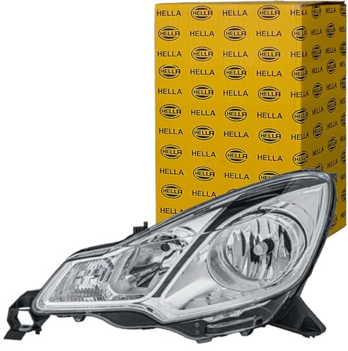 HELLA 1EJ 354 674-051 Scheinwerfer - Citroën Ds3 - chrom/schwarz - für Rechtsverkehr - links