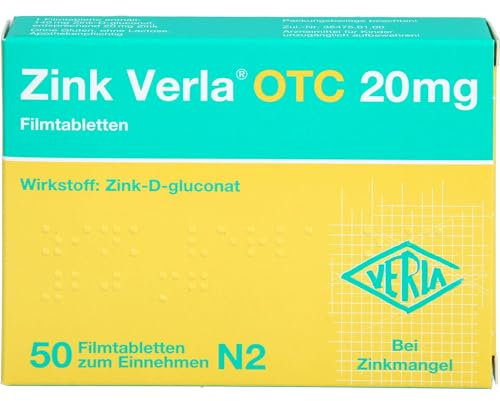 Zink Verla OTC 20 mg Filmtabletten