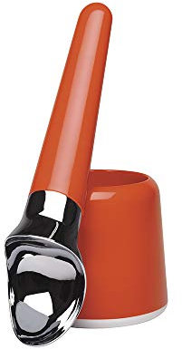 zakdesigns Ice Cream Scoop & Water Well 22x9cm in Orange, 22 x 9 cm