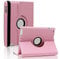 PHONILLICO® Coque Rotative 360° Rose pour iPad Mini 1/2/3 - Coque Housse Etui Protection Rotation 360 Degres Fonction Portrait Paysage