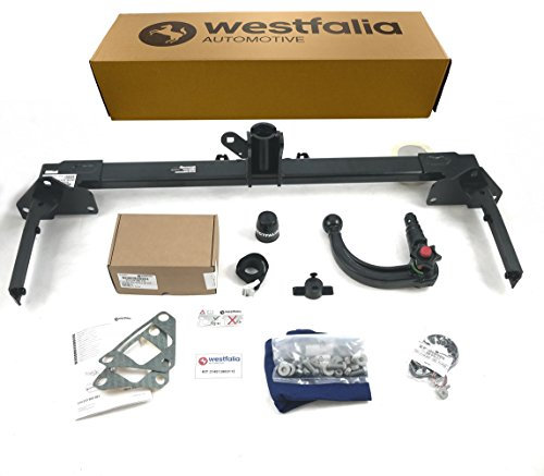Westfalia Abnehmbare Anhängerkupplung für Opel Astra K Fließheck 5-Türer (BJ 09/2015-12/2021) - im Set mit 13-pol. fzg.-spez. Westfalia Elektrosatz