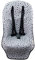 JYOKO KIDS Matratze kompatibel mit Bugaboo Cameleon 3 Black Star