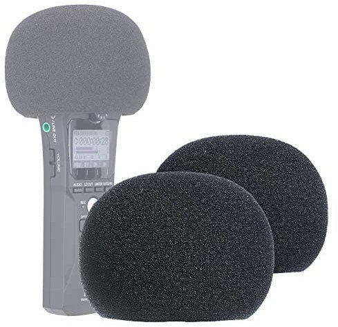 YOUSHARES Zoom H1n & H1 Recorder Foam Windscreen Pop Filter - Schaumstoff Windschutz Pop-Schutz für Zoom H1n & H1 Handlicher Tragbarer Rekorder (2 PCS)