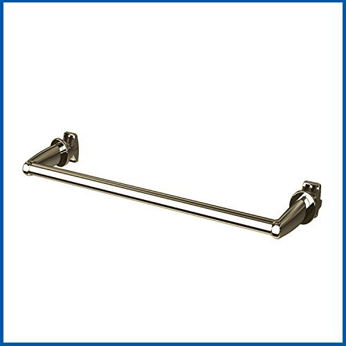 Basic Handtuchstange Handtuchhalter für Badheizkörper Länge: 460 mm. (Chrom)