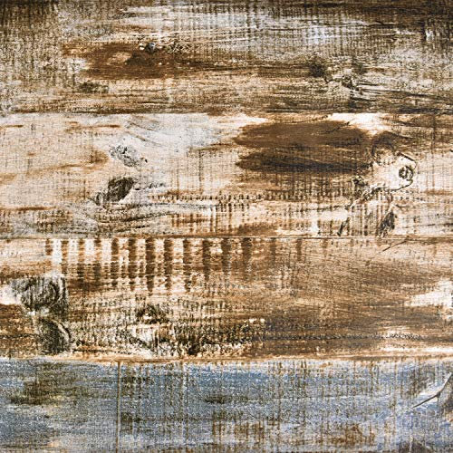 17.71In×16.4Ft Rustic Wood Contact Paper Wood Peel and Stick Removable Self-Adhesive Reclaimed Wood Wallpaper Vintage Wood Grain Wallpaper Distressed Wood Wallpaper