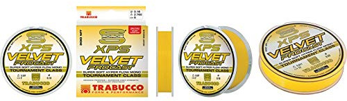 Trabucco Filo da Pesca Velvet Procast XPS S-Force 0.250 mm 600 m Siliconato Ideale per Tutte Le Tecniche da Lancio