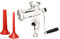 Tre Spade Picadora manual de carne TC-8 INOX de acero inoxidable con accesorios para hacer salchichas