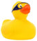 Schnabels Quietsche-Ente Taucherbrille - Geschenk für Geburt Geburtstag Namenstag Kinder Baby Freund-in Mädchen Junge - Spielzeug Bade-Ente Badewanne Deko