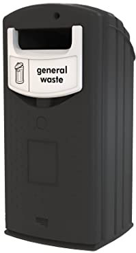 Office Needs Direct Envirobank External General Waste Bin 140 Litres with Wheelie Bin