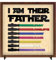 Personalised I Am Their Father Sign Fathers Day Dad Gifts Custom Colours Names Light Sabers Wooden Sign Engraved Family Kids Names Desk Decor Plaque