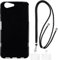 Shantime Sharp Aquos Zeta SH-04H Hülle + Universal-Handy-Lanyards, Hals-/Umhängeband, weicher Riemen, Silikon-TPU-Abdeckung, Stoßstangenschale für Sharp docomo Aquos Zeta SH-04H (5.3”)