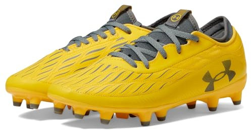 Under Armour Magnetico Select 4 Jr - Tacos de fútbol Zapatillas para Niños, (700) Taxi/Taxi/Negro, 20.0 cm