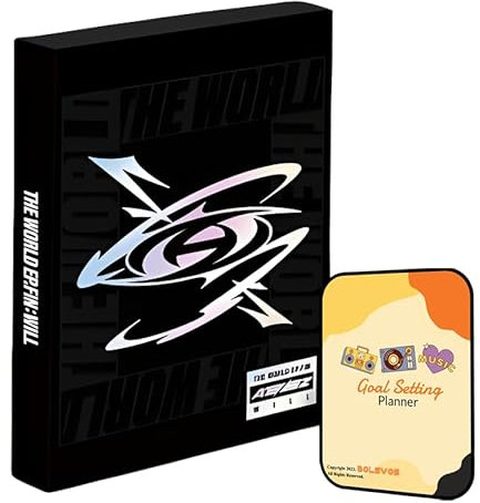 ATEEZ THE WORLD EP.FIN : WILL Album [Platform ver.]+Pre Order Benefits+BolsVos Exclusive K-POP Inspired Digital Merches (Goal Setting Planner, Sticker Pack)