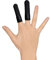 EUROPAPA® 200x Fingerlinge Latex, Fingerschutz, Antistatisch Allgemeine Fingerlinge aus Gummi für Kosmetik, Reinigung (Schwarz, M)