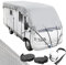 ONVAYA® Wohnmobil Dachabdeckung mit Aufbewahrungstasche | 8 x 3 m | Abdeckplane für Wohnwagen | Wetterbeständige Schutzhülle | Atmungsaktiv & Reißfest