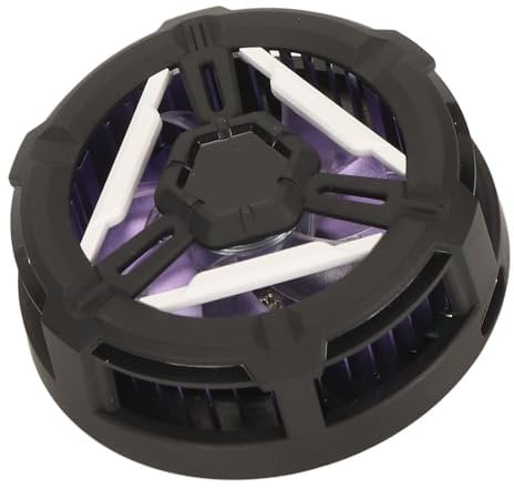 Magnetic Phone Cooler for Gaming, Portable Cell Phone Radiator with Light, Semi Conductor Phone Cooling Fan, Compatible with IOS 12 13 14 15 Series, S23 Ultra S22 Ultra