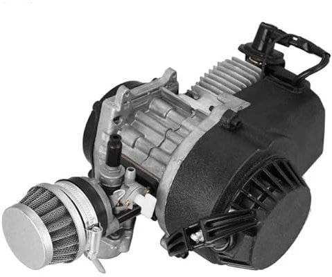 Bceer 49cc 2-Takt Taschenradmotor Motorrad-Motor Motor Luftfilter Zugstart Quad Taschenrad Cross-Bike ATV