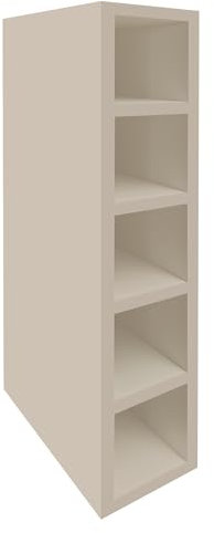 highdecora Wine Rack Cabinet Base or Wall Unit Made with 18mm MFC for Kitchen, Leaving room, Hotel, Restaurant (Cashmere Grey)